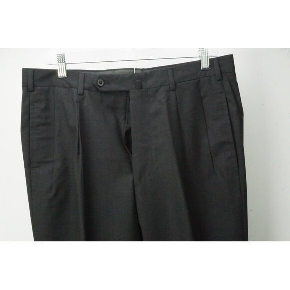 Incotex Dark Gray Wool Dress Pants Trousers 50 EU Brand NEW